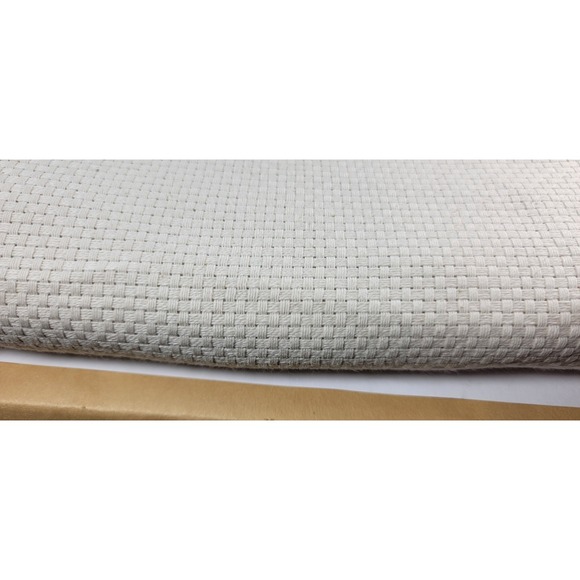 Other - Monks Cloth Fabric 100% Cotton 4x4 Weave/8 Or 9 Count Natural Unwashed 2.5 Yd